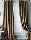 Комплект штор Pasionaria Билли 340x230 (2 шт, коричневый)