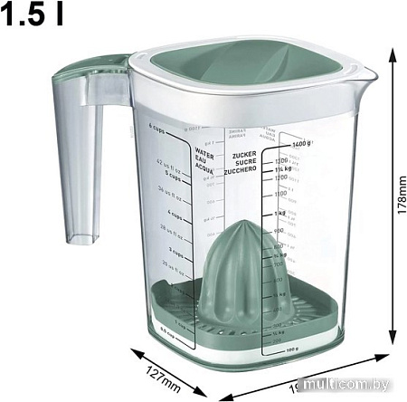 Ручная соковыжималка для цитрусовых Rotho Loft Back Measuring Jug 1026005092