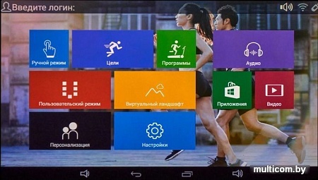 Электрическая беговая дорожка Titanium Masters Physiotech A460 TFT