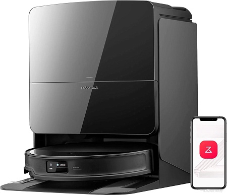 Робот-пылесос Roborock Saros 10R S91COP S10R52-02 (с русской озвучкой, черный)