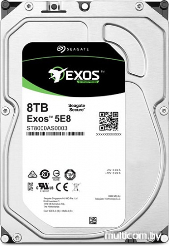 Жесткий диск Seagate Exos 5E8 8TB ST8000AS0003