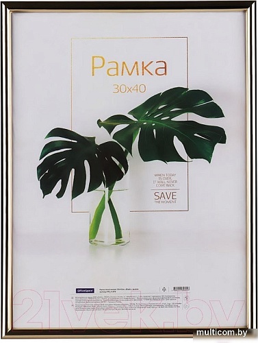 Фоторамка OfficeSpace Basic РП_41694 (золото)
