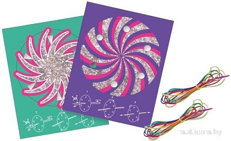 Фиджет спиннер SES Creative блестящий с блестками 02225