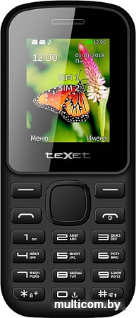 Мобильный телефон TeXet TM-130 (черный)