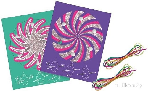 Фиджет спиннер SES Creative блестящий с блестками 02225