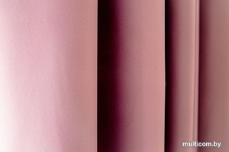 Комплект штор Decoretto Блэкаут роза БР-K16 3.5x2.5 м (розовый, 2 шт)