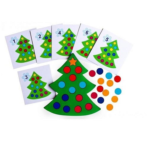 Мозаика/пазл Smile Decor Умная елочка П047д