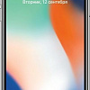 Смартфон Apple iPhone X 64GB (серебристый)