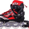 Роликовые коньки Darvish DV-S-11S (р. 30-34, черный/красный)