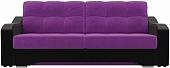 Диван Лига диванов Браун 102173 (фиолетовый/черный)