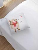 Чехол на подушку JoyArty Мурлыкающий любимец sl_11747