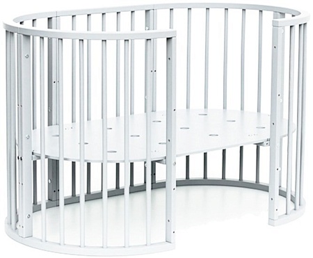 Детская кроватка Bambini М.01.10.14 (белый)