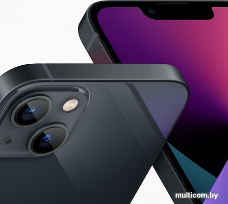 Смартфон Apple iPhone 13 128GB (темная ночь)