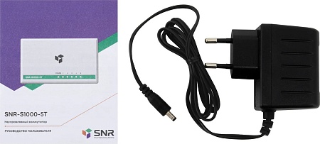 Неуправляемый коммутатор SNR SNR-S1000-5T