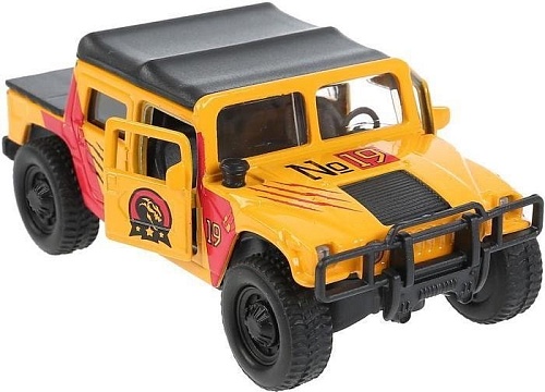 Пикап Технопарк Hummer H1 Пикап SB-18-09-H1+DINO(WB)