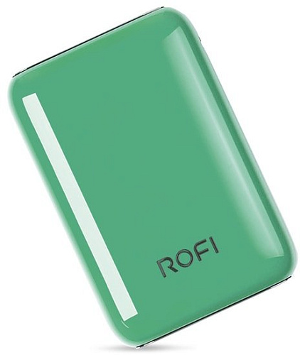 Портативное зарядное устройство Rofi Mini Series 10000 (зеленый)