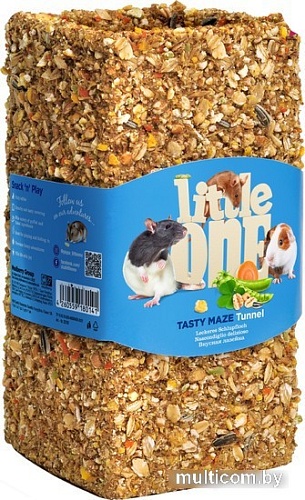Лакомство для грызунов Mealberry Little One Туннель средний Вкусная лазейка 1 шт