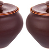 Набор горшочков Elan Gallery TerraCotta 570151