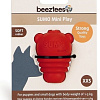 Игрушка для собак Beeztees Sumo Mini Play XXS красный 4.5x4.5x6 см
