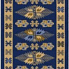 Ковер для жилой комнаты Shahintex Etno Icarpet 120x180 001 455412 (сапфир)