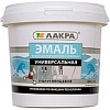Лакра Акриловая универсальная 0.9 кг (белый полуглянец)