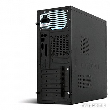 Корпус CrownMicro CMC-SM162 (черный/красный) 450W