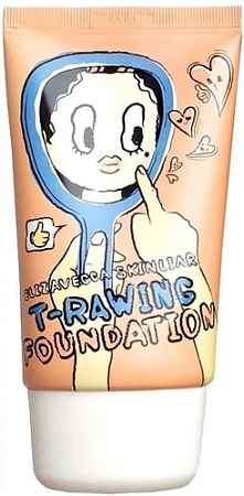 Тональный крем Elizavecca Skin Liar T-Rawing Foundation 9