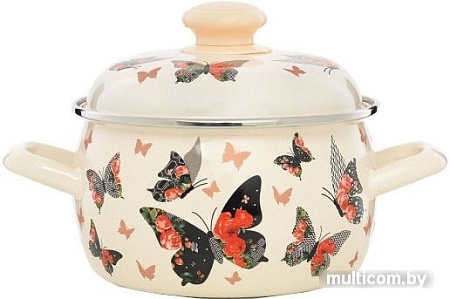 Кастрюля Эстет Бабочки ЭТ-72932