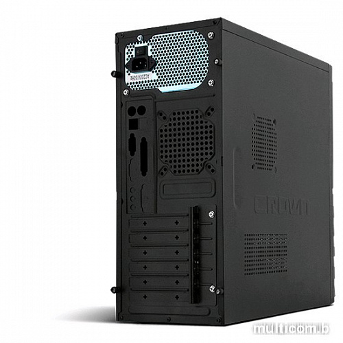 Корпус CrownMicro CMC-SM162 (черный/красный) 450W