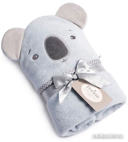 Полотенце с капюшоном Perina Коала ПД-06.1.95 (серый)