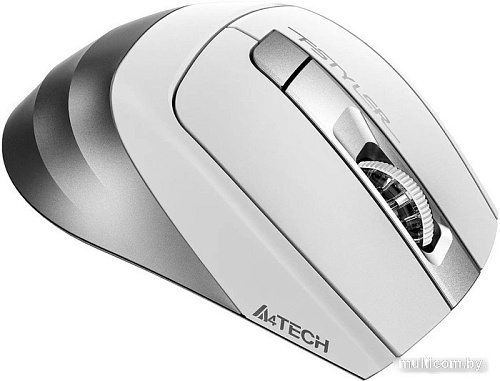 Мышь A4Tech Fstyler FB35S (белый/серый)