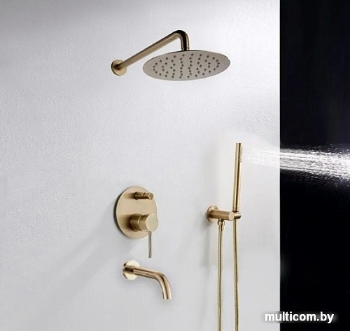Душевая система Rea Lungo REA-P4125 (золотой)