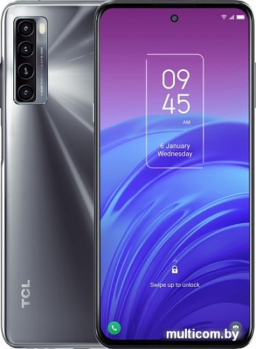 Смартфон TCL 20L T774H 4GB/128GB (темно-серый)