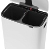 Brabantia Bo Pedal Bin 2 x 30 л (белый)