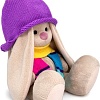 Классическая игрушка BUDI BASA Collection Зайка Ми в шапке и полосатом шарфе SidS-562 (18 см)