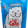 Наполнитель For Cats Crystals 4 л