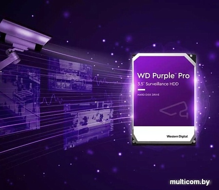 Жесткий диск WD Purple Pro 14TB WD141PURP