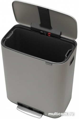 Brabantia Bo Pedal Bin 60 л (минерально-серый)
