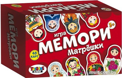 Настольная игра Topgame Мемори Матрёшки 01521