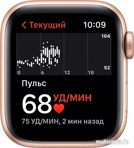 Умные часы Apple Watch SE 40 мм (алюминий золотистый/сияющая звезда)