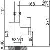 Смеситель Ledeme L6099D-4