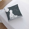 Чехол на подушку JoyArty Полярная медведица и медвежонок sl_30156