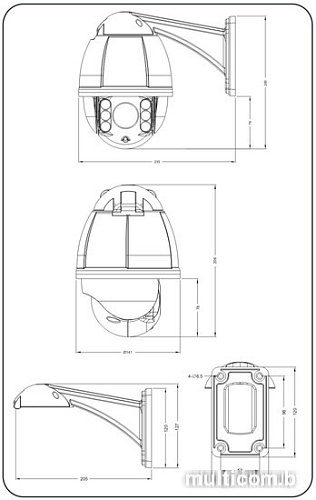 CCTV-камера Orient AHD-225-SN14V