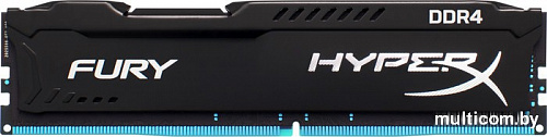 Оперативная память HyperX Fury 8GB DDR4 PC4-27700 HX434C19FB2/8