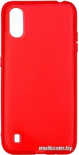 Чехол VOLARE ROSSO Taura для Samsung Galaxy A01 (красный)