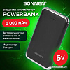 Внешний аккумулятор Sonnen Powerbank K611 6000mAh (черный)