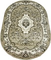 Ковер для жилой комнаты БелКа Круиз Овал 22414 29766 (1.5x3)