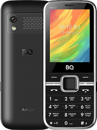 Мобильный телефон BQ-Mobile BQ-2448 Art L+ (черный)