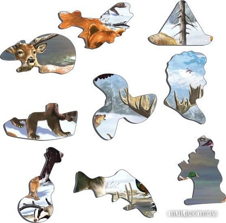 Пазл Larsen Животные Северной Европы FH32