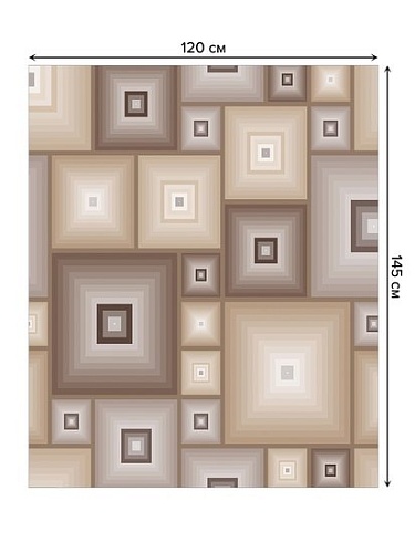 Скатерть JoyArty Квадратный креатив tcox_14474_120x145